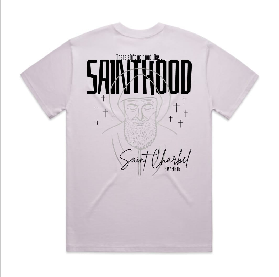 SAINT CHARBEL OVERSIZED TEE