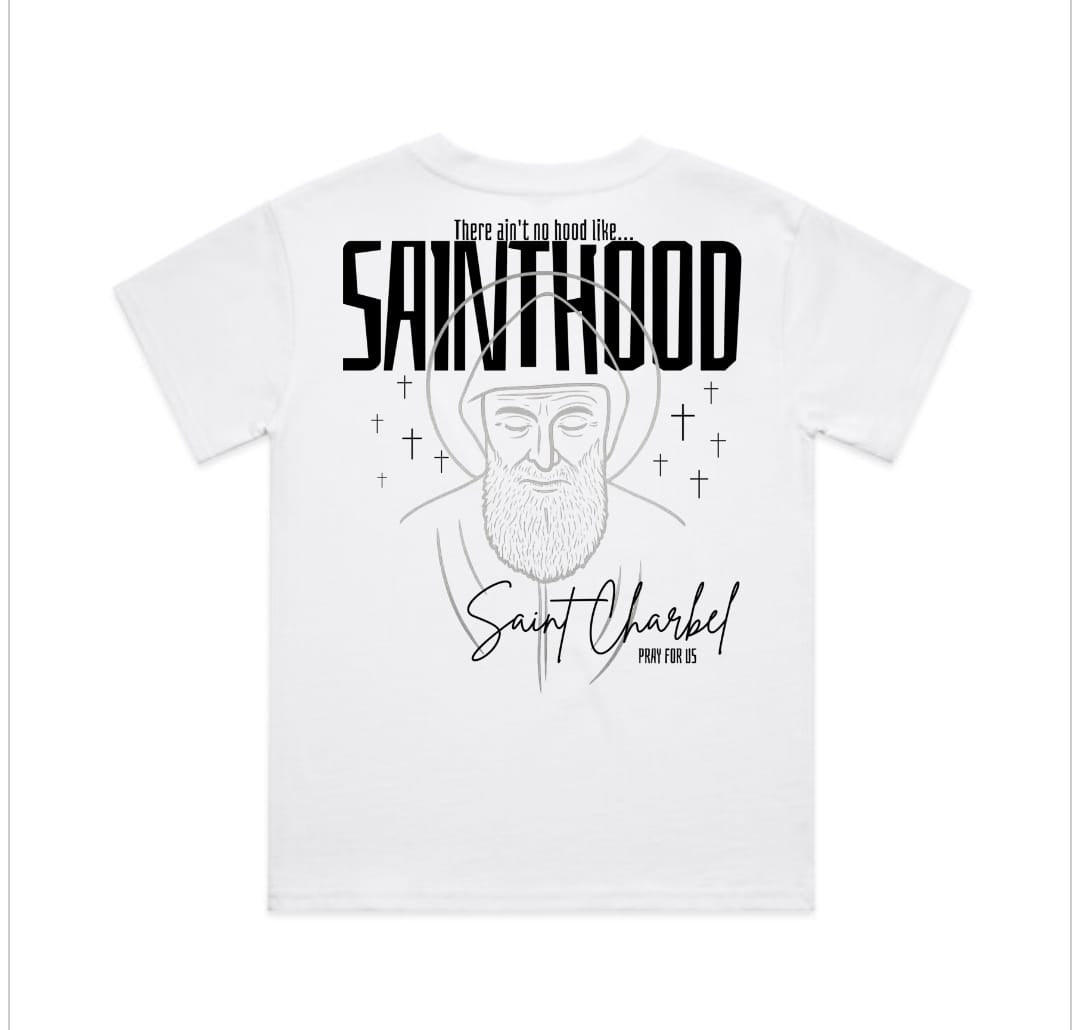 SAINT CHARBEL OVERSIZED TEE