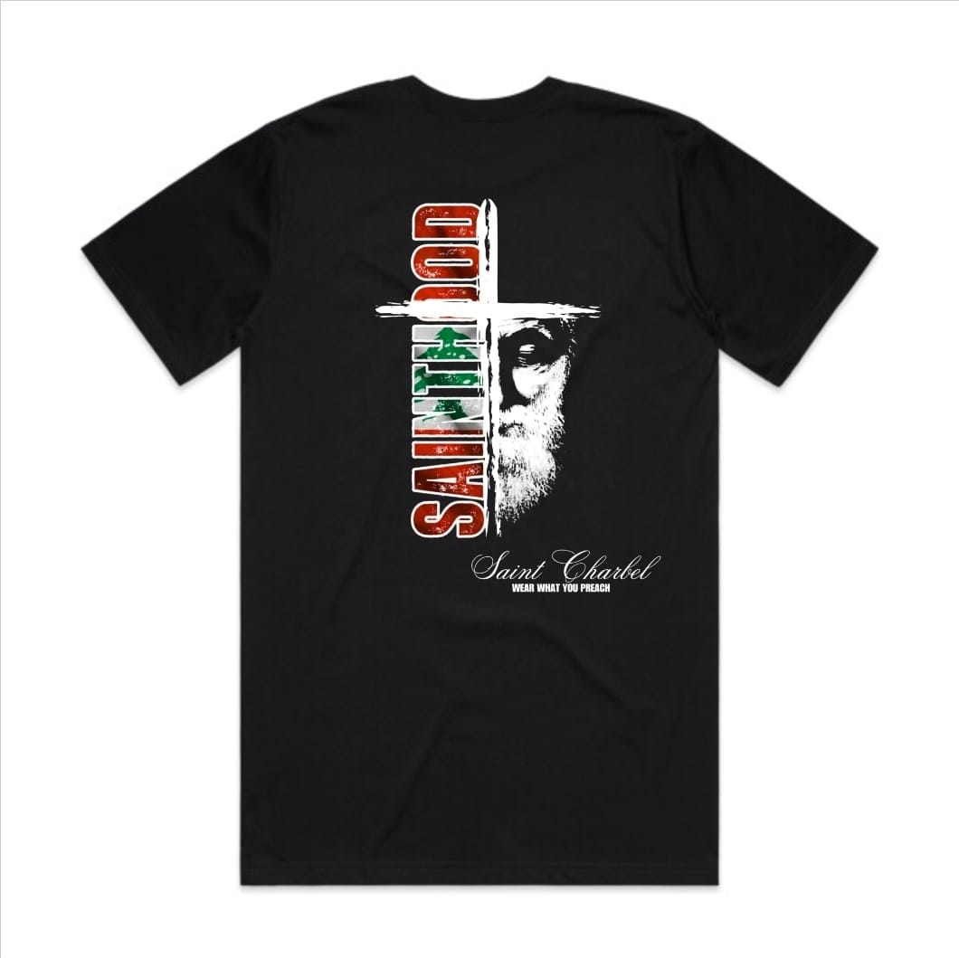 *PRE-ORDER*  ST CHARBEL LEBANON ADULT TEE EXCLUSIVE