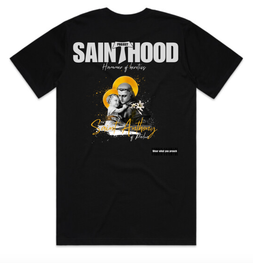 SAINT ANTHONY OF PADUA ADULT TEE