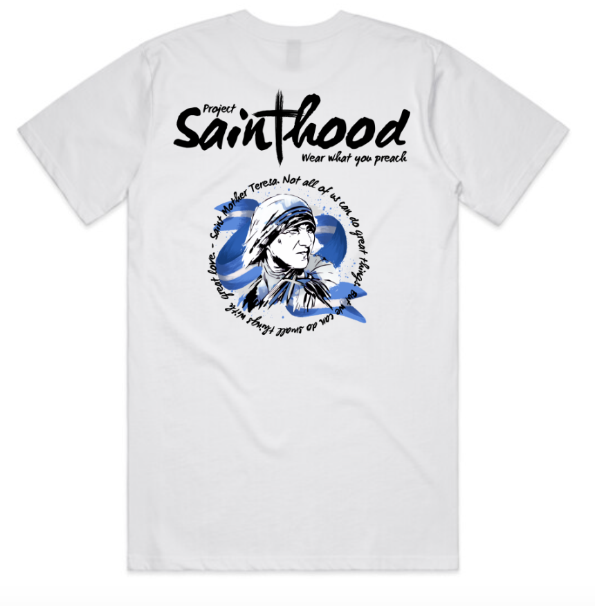 SAINT MOTHER TERESA ADULT TEE