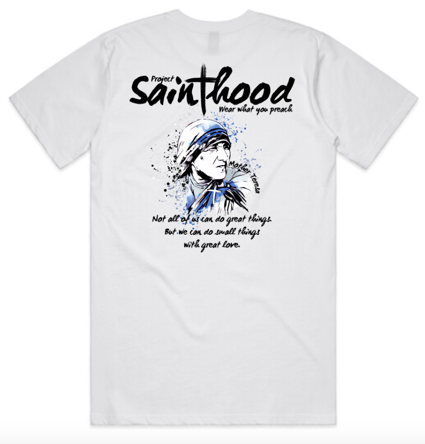 SAINT MOTHER TERESA ADULT TEE