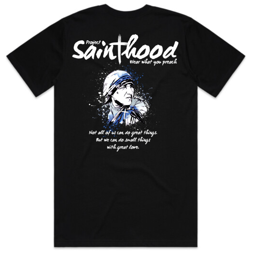 SAINT MOTHER TERESA ADULT TEE