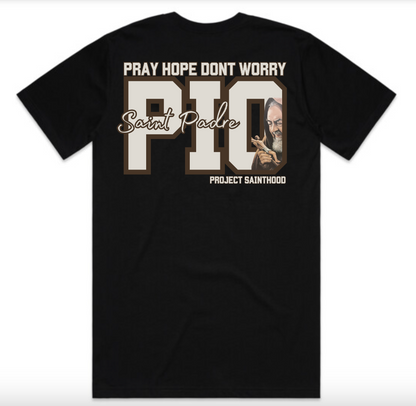 PADRE PIO ADULT TEE