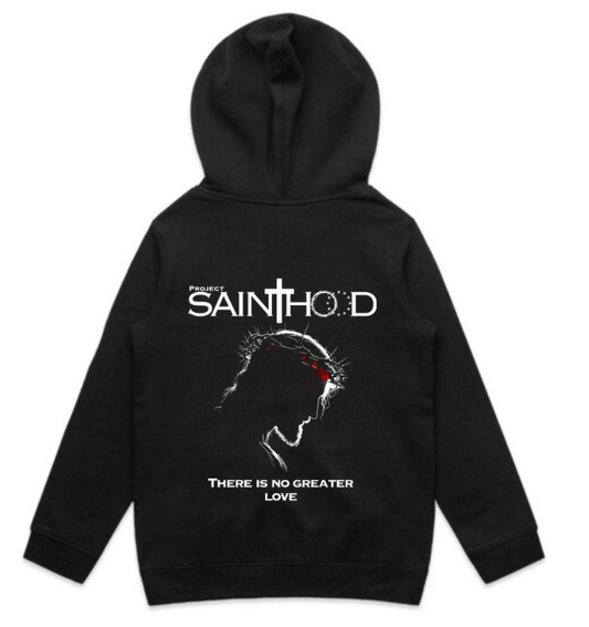 NO GREATER LOVE (LENTEN EDITION) KIDS HOODIE