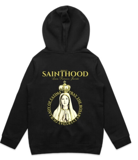 OUR LADY OF FATIMA KIDS HOODIE