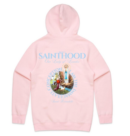OUR LADY OF LOURDES ADULT HOODIE