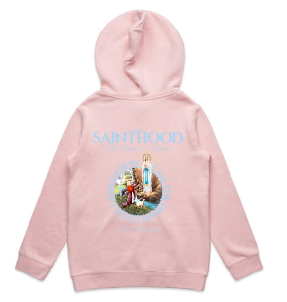 OUR LADY OF LOURDES KIDS HOODIE