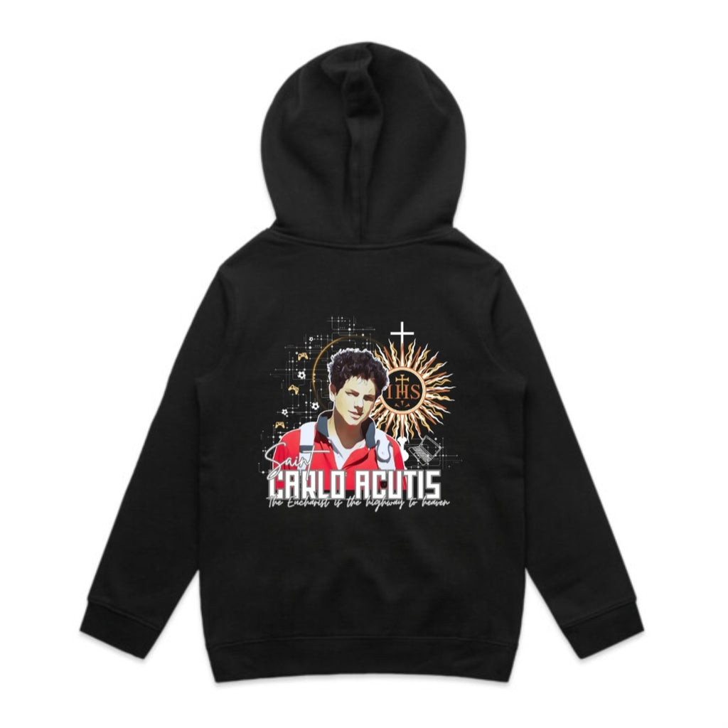 SAINT CARLOS ACUTIS KIDS HOODIE