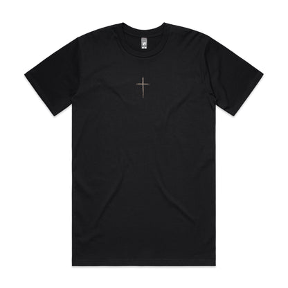 SAINT RITA ADULT TEE BLACK