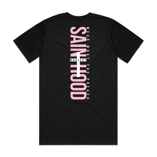 PINK SAINTHOOD ADULT TEE