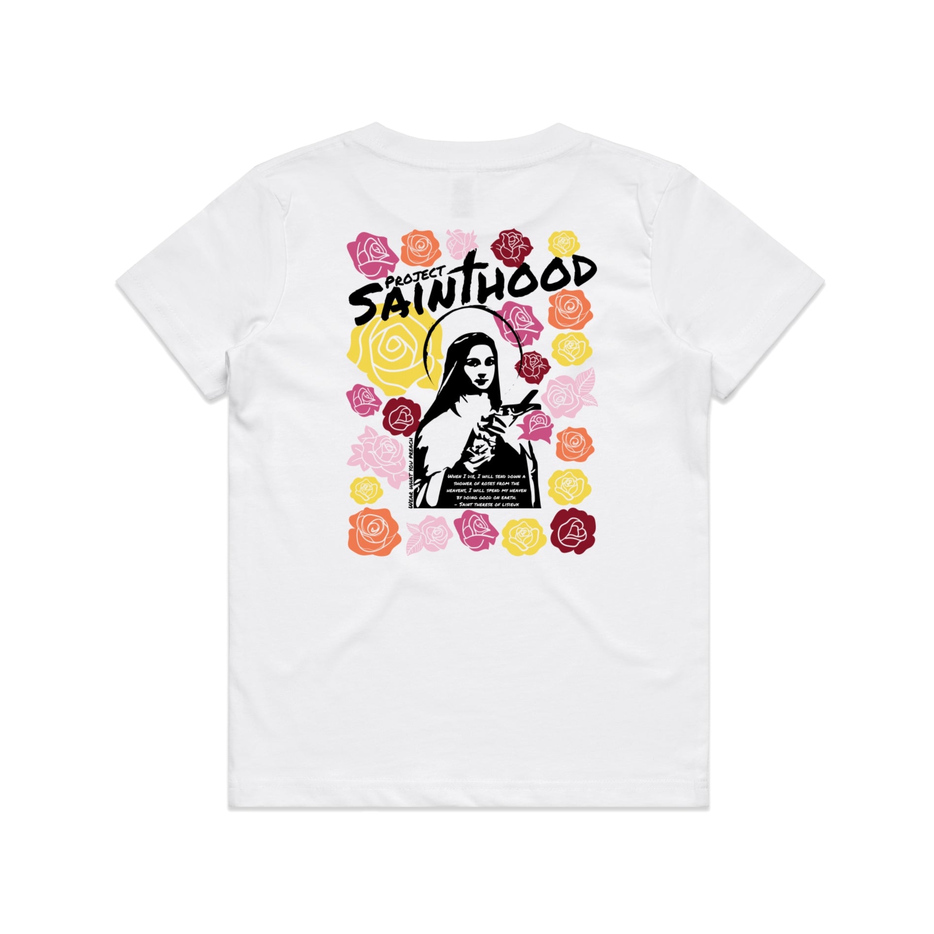 SAINT THERESE FLOWER KIDS TEE