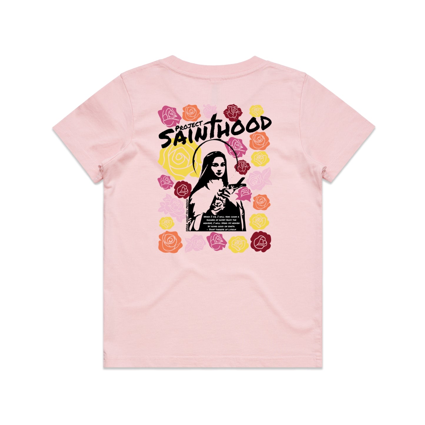 SAINT THERESE FLOWER KIDS TEE