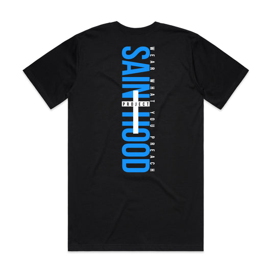 BLUE SAINTHOOD ADULT TEE